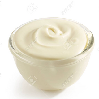 Tooping chocolate blanco.