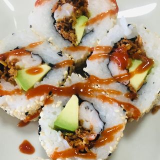 86. Spicy gambas crunch