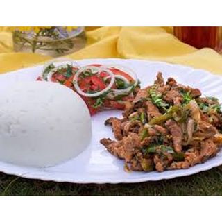 Beef Fry Ugali