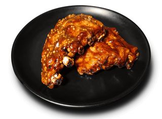 СТРІЧКА РЕБЕР В МЕДОВО-СОЄВОМУ СОУСІ 300г