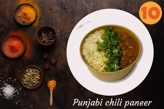 10 Punjabi chili paneer (Big)