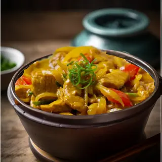 Ternera con Salsa de Curry
