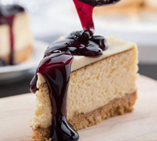 Tarta De Queso Y Arándanos