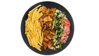 Kebap Fit na talerzu