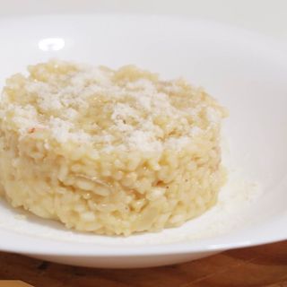 Risotto queso de cabra