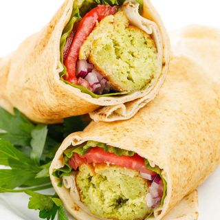 Piadina di falafel