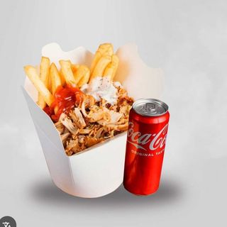 Pedrata Doble+pan+Refresco