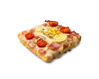 Focaccia de bacon y queso brie