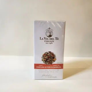 Tisana curcuma e fiori di sambuco astuccio filtri