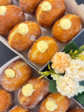 კრემიანი დონატი