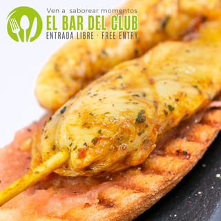 Pincho de pollo campesino (1 ud.)