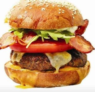 Chicken cheeseburger 