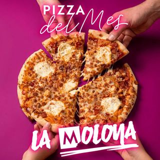 ¡PIZZA DEL MES! LA MOLANA (Medio metro)