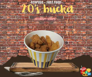 20's bucket - crispy