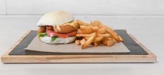 Hamburguesa Bocadillo Fried Chicken