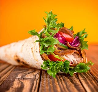 Piadina kebab
