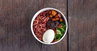 Waakye (arroz y frijoles)