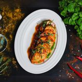 Piept de pui alla pizzaiola