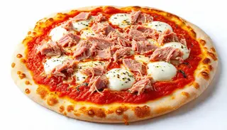 PIZZA DE ATÚN (AL TONNO).