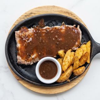 Costilla A La Barbacoa