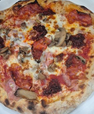 Pizza diavola (33 cm.)