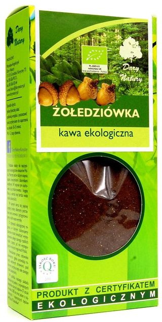 KAWA ŻOŁĘDZIÓWKA BIO 100 g - DARY NATURY