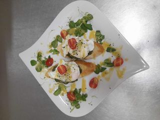 Bruschetta ze szpinakiem 
