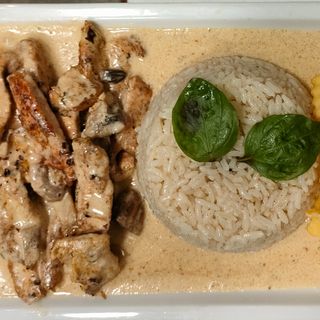 Plat Poulet a la Crème