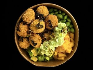 Poke Bowl Golden Pops