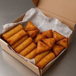 Samosa & Spring Rolls