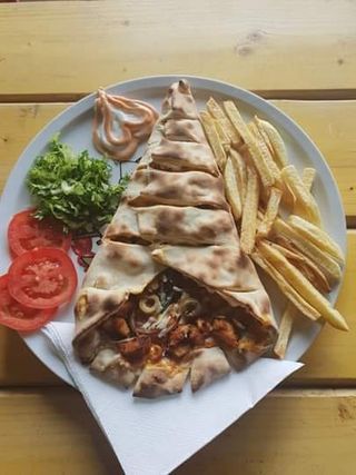 Cornet Merguez Viande + Frite