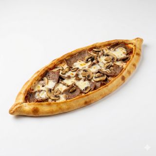 Pide kebap e funghi