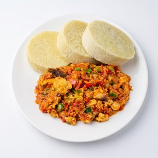 Boiled Yam & Egg