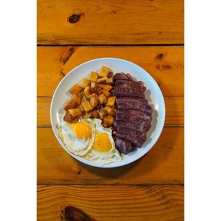 Grilled Steak Breakfast