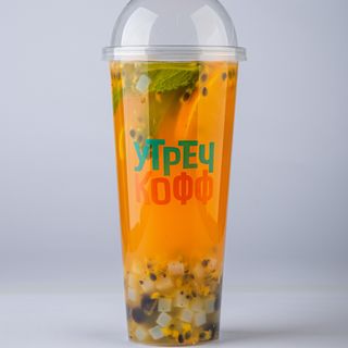 Манго-Маракуйя Бабл Ти (большой стакан)