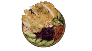 Poke Kurczak Tonkatsu