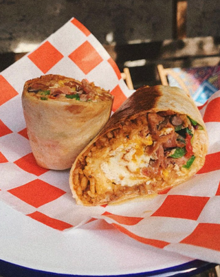 Burrito with Ground Beef