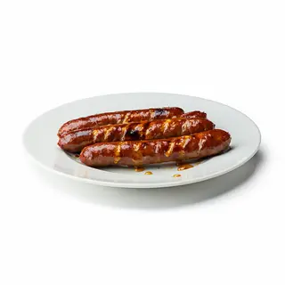 Menú Dos Salchichas Con Papas Fritas