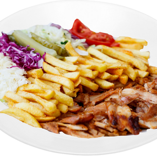 Plato De Kebab De Pollo