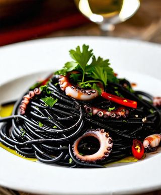 Spaghetto nero di seppia