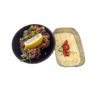 Pulpo Al Grill Con Parmentier