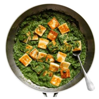 Palak Paneer (Espinaca Con Crema)