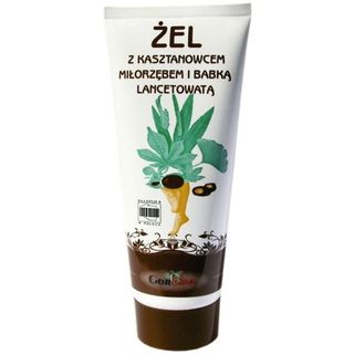 Żel z kasztanowcem, miłorzębem i babką lancetowatą 200ml GorVita