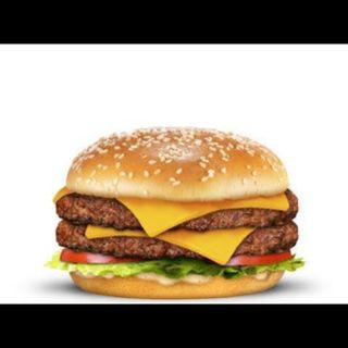 Doppio cheez burger menù