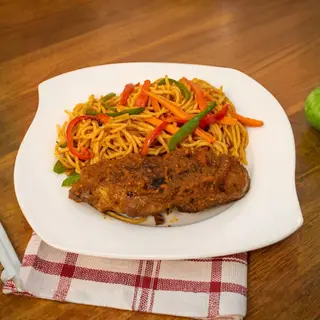 Jollof Spaghetti