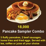 Pancake Sampler Combo