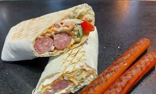 Подвійний хот-дог у лаваші Великий