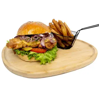 BUFFALO CHICKEN - na ostro (w zestawie z frytkami i napojem)