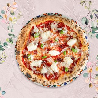 Pizza Nduja e Mascarpone