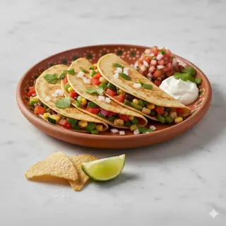 Quesadilla Vegetarianas (3 Uds.)
